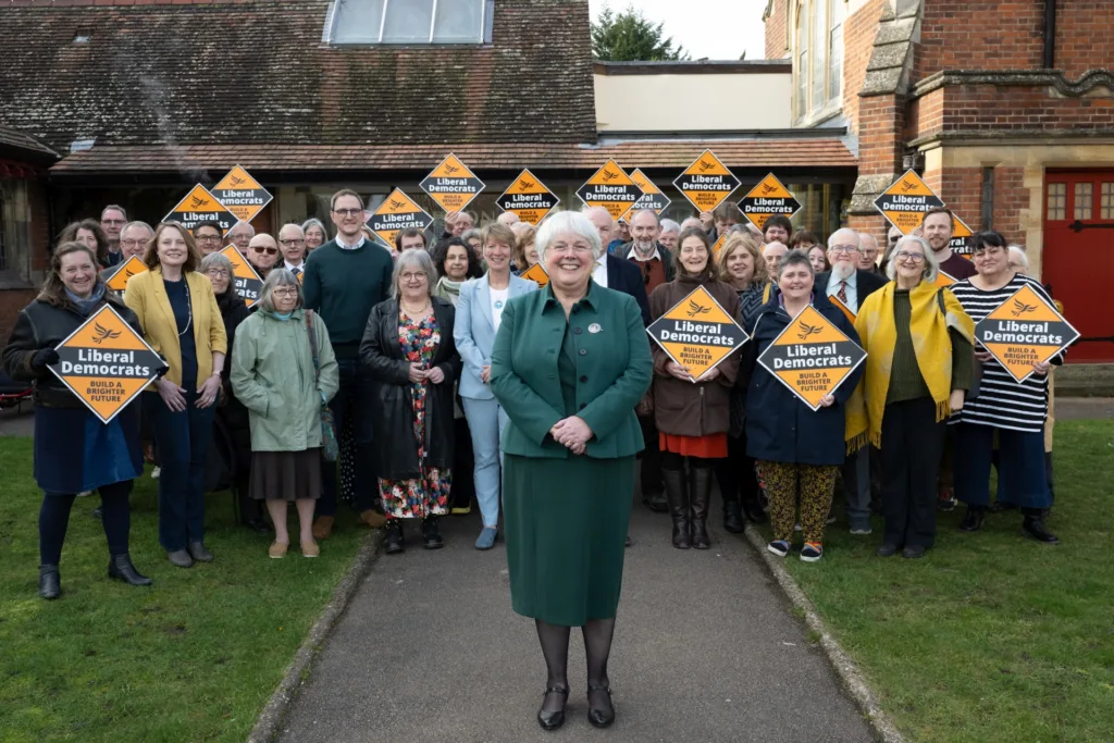 Parliamentary candidate Charlotte Cane launches the Liberal Democrat campaign to win the Ely & East Cambridgeshire seat at the forthcoming General Election