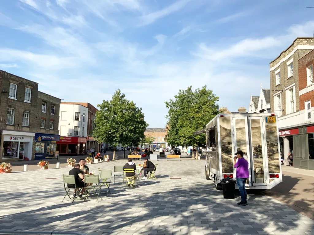 Wisbech Town Council is repeating its £5 a day introductory fee to encourage new businesses to trade from Wisbech market. The offer applies only to Mondays, Tuesdays, and Wednesdays. PHOTO: Wisbech Tweet 