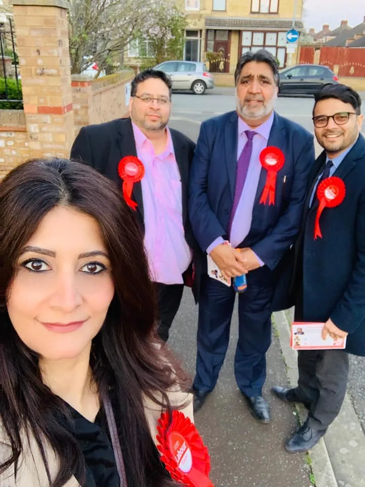 Cllr Dr Shabina Asad Qayyum, East Ward Labour councillor in Peterborough, and runner up for Cambridgeshire Politician of the Year.