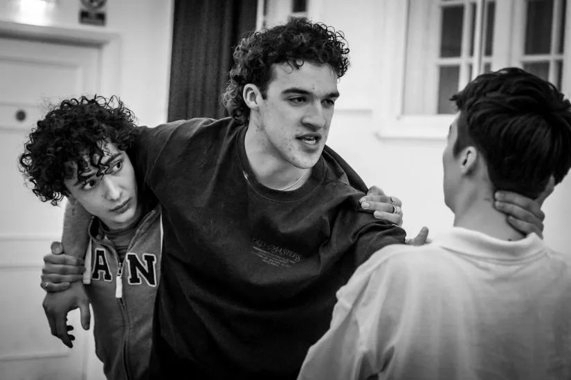 Rehearsal photo: The Marlowe Society’s Romeo and Juliet is at Cambridge Arts Theatre until Saturday, February 3.