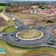 New Bartlow Road roundabout two months earlier than originally planned.