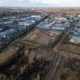 Site for massive Wisbech incinerator ,  Wisbech Saturday 24 February 2024. Picture by Terry Harris.