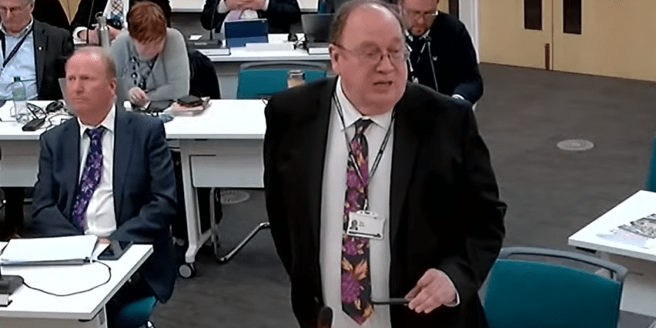 Fenland Council leader Chris Boden: ‘I think the last time I looked last time I checked 72 proposal suggestions had been given to me and I ended up having to - in conjunction with officers - reject 70 of them because I didn't feel confident enough that they were secure enough for us to use public money on’