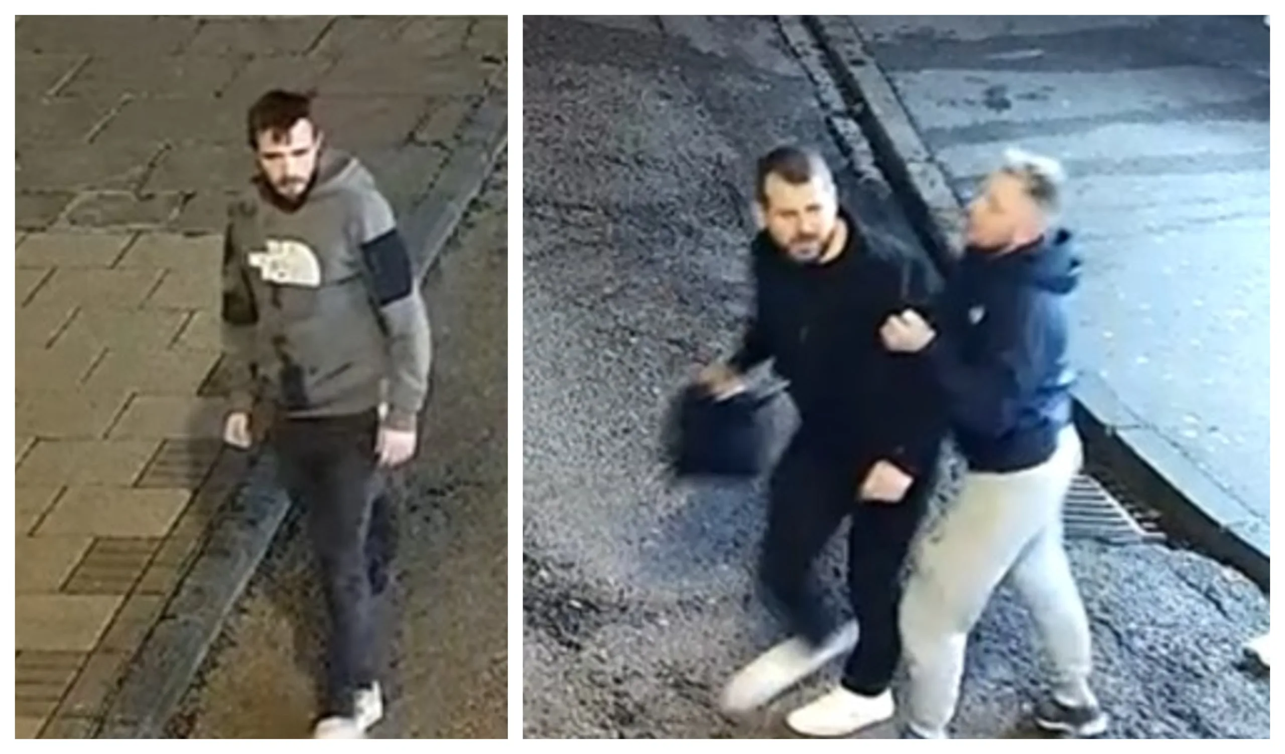 Police have released these CCTV images of the men they would like to speak to in connection with an assault in Cambridge