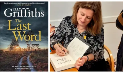 Manea hosted internationally acclaimed crime writer Elly Griffiths (above) following publication of her latest novel The Last Word