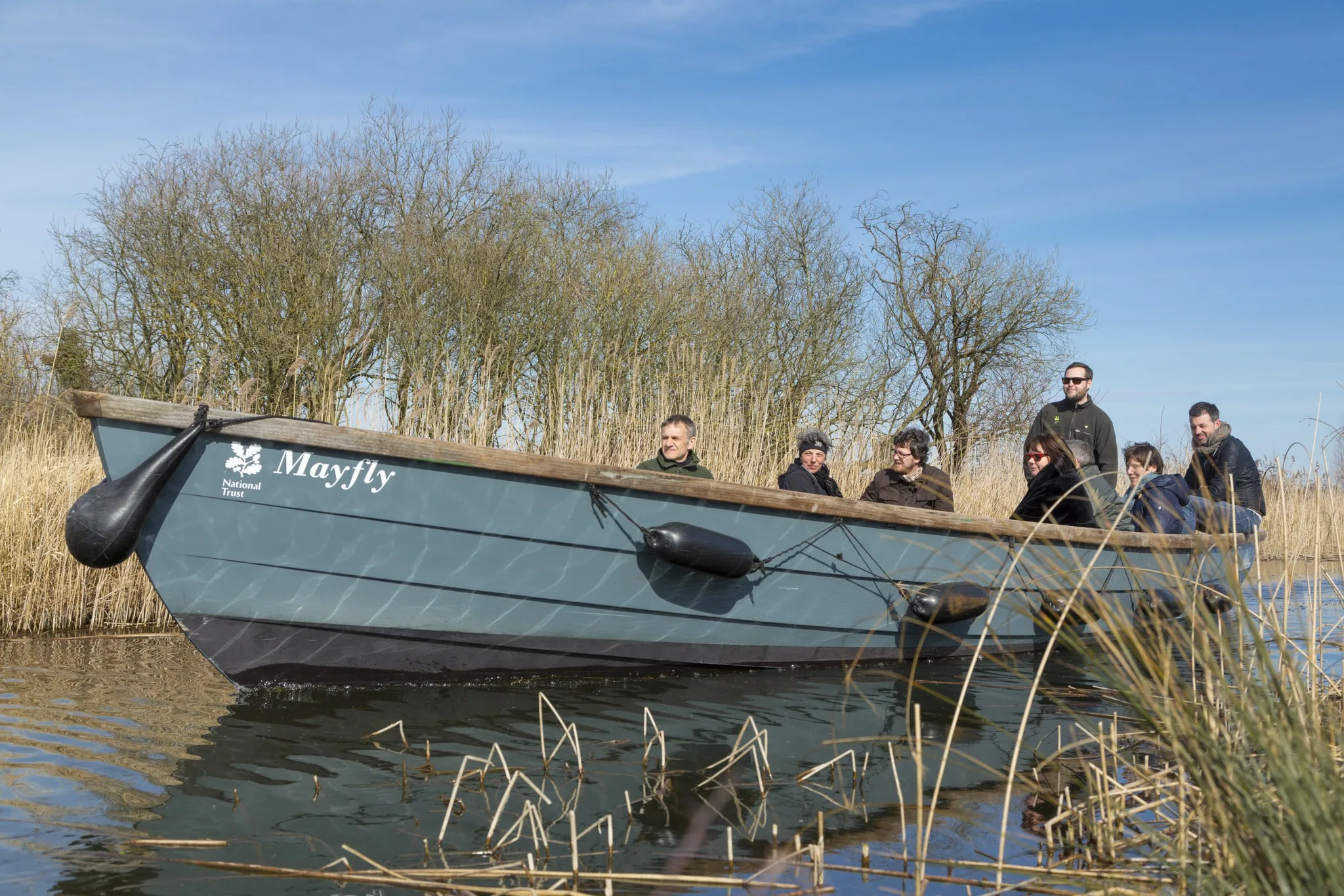 Wicken Fen Nature Reserve in Cambridgeshire is looking for a boat driver and cycle hire supervisor but online critics have complained about the salary on offer Photo: National Trust/John Millar