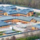 Whitemoor Prison, March, Cambridgeshire, where forensics experts are looking for DNA and other evidence after a prison officer was seriously assaulted. PHOTO: Bav Media