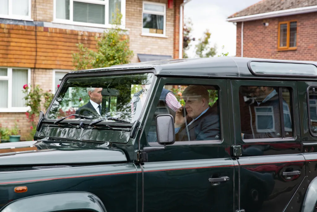 Boris Johnson visits Peterborough in May 2019 to support then parliamentary candidate Paul Bristow. Boris was ‘mobbed in Bretton Centre’ and ‘Facebook groups came alive with reports of Boris on Werrington streets’. PHOTO: Terry Harris