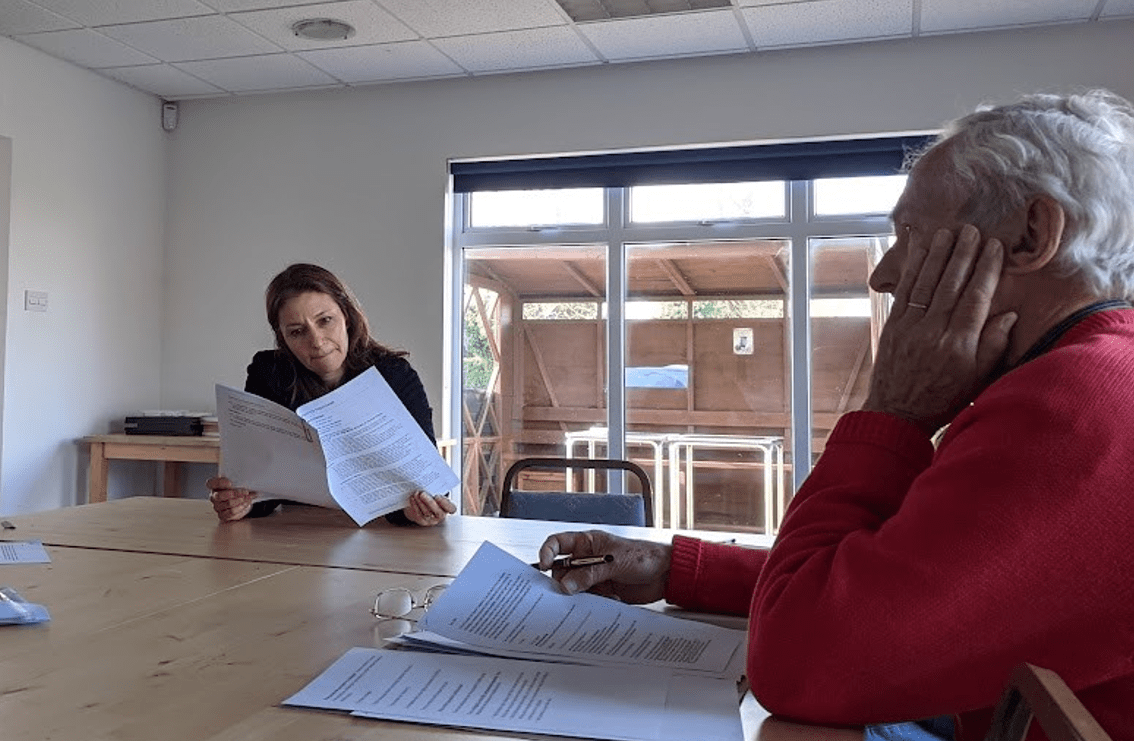 MP Lucy Frazer posted a photo of her meeting Bottisham Parish Council about the proposed Bottisham Retirement Village, which was approved by the Planning Inspectorate