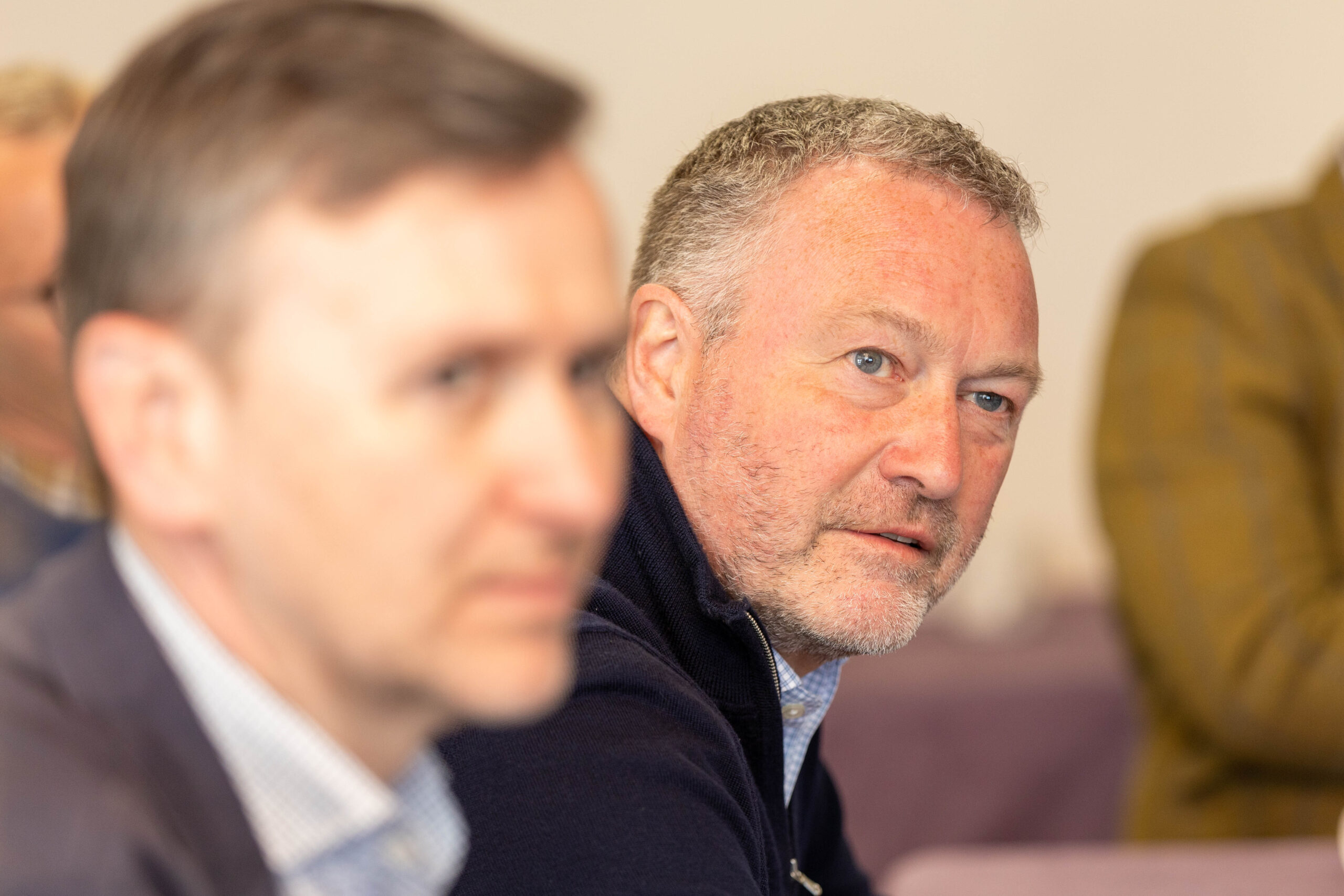 Steve Reed OBE MP, Shadow Secretary of State for Environment, Food and Rural Affairs and Andrew Pakes, Labour’s candidate for Peterborough visit Park Farm Thorney. Picture by Terry Harris