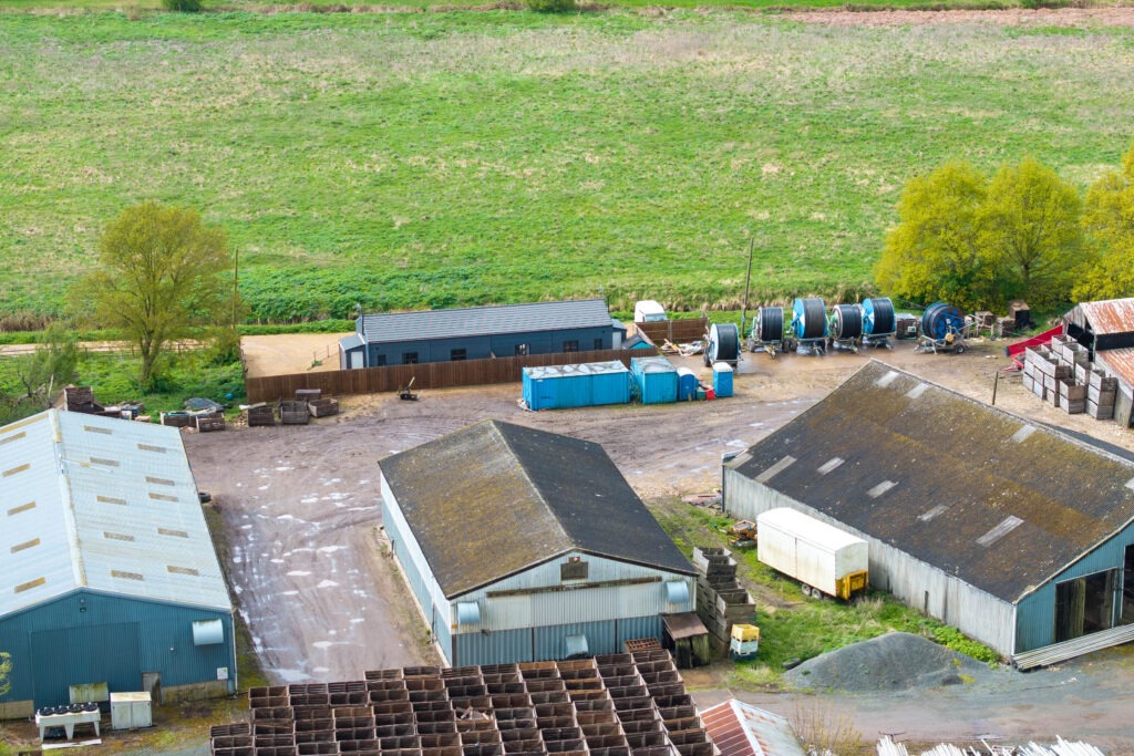 Two bungalows built at Holme Lode Farm, Holme Fen, Holme, in Huntingdonshire, were built without planning permission. Now the possibility is they will be demolished after the farmer who built them lost an appeal to the Planning Inspectorate.  PHOTO: Terry Harris