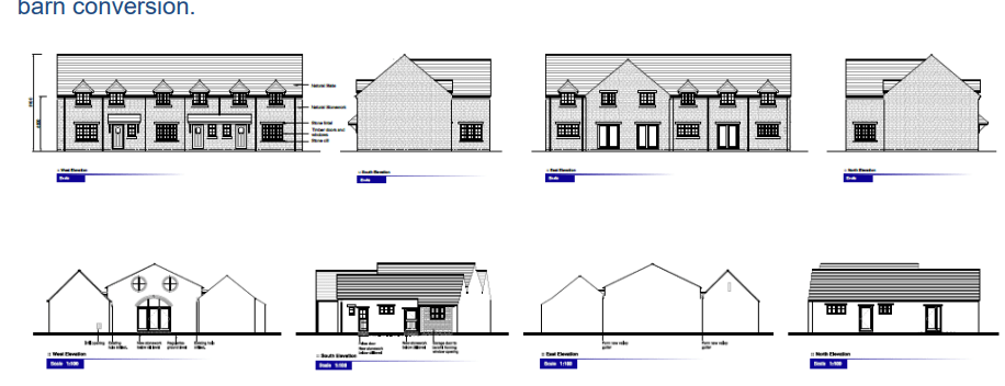 Three new homes and a fourth created from a barn conversion have been refused on appeal to the rear of Chestnuts Farm, River Lane, Elton.