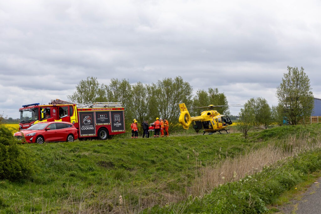 Two people died in a crash on the A16 at Newborough near Peterborough on Monday April 22 PHOTO: Terry Harris