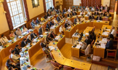 Peterborough City Council, Monday May 20, where Labour took control PHOTO: Terry Harris