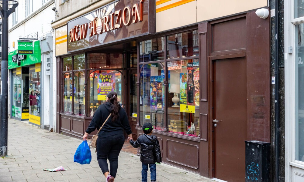 ‘No more gambling shops - it is time to stop the rot and take back control of our city centre,’ says Andrew Pakes, Labour candidate for Peterborough at the General Election. Above: Part of our journey through the city spotting betting shops and slot arcades. PHOTO: Terry Harris