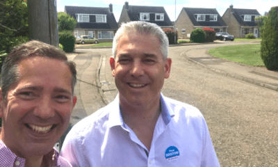 MP Jonathan Djanogly (left) with NE Cambs MP Steve Barclay