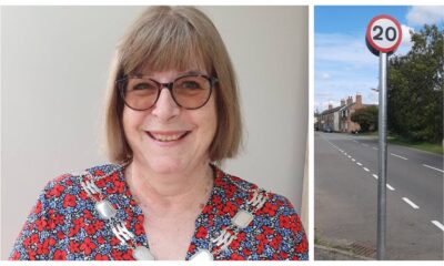 Mayor Cllr Val Fendley “I am in no way promising any change to what has been implemented, that is most definitely not within my gift.” But she will listen to concerns over the 20mph limit.