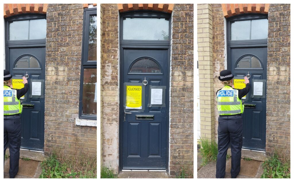 A full closure order was served on 81 Princes Street, Millfield, on June 12