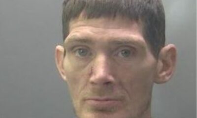 Mark Smith, 41, was arrested in The Village in Orton Longueville, Peterborough, on 30 May as he was wanted for numerous thefts from shops around Orton between 16 May and 28 May and being in breach of his CBO twice.