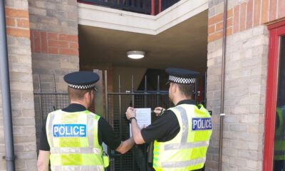 The closure order was issued to 4 St George’s Court today (27 June) after a successful application from Huntingdonshire Neighbourhood officers to Huntingdon Magistrates’ Court.