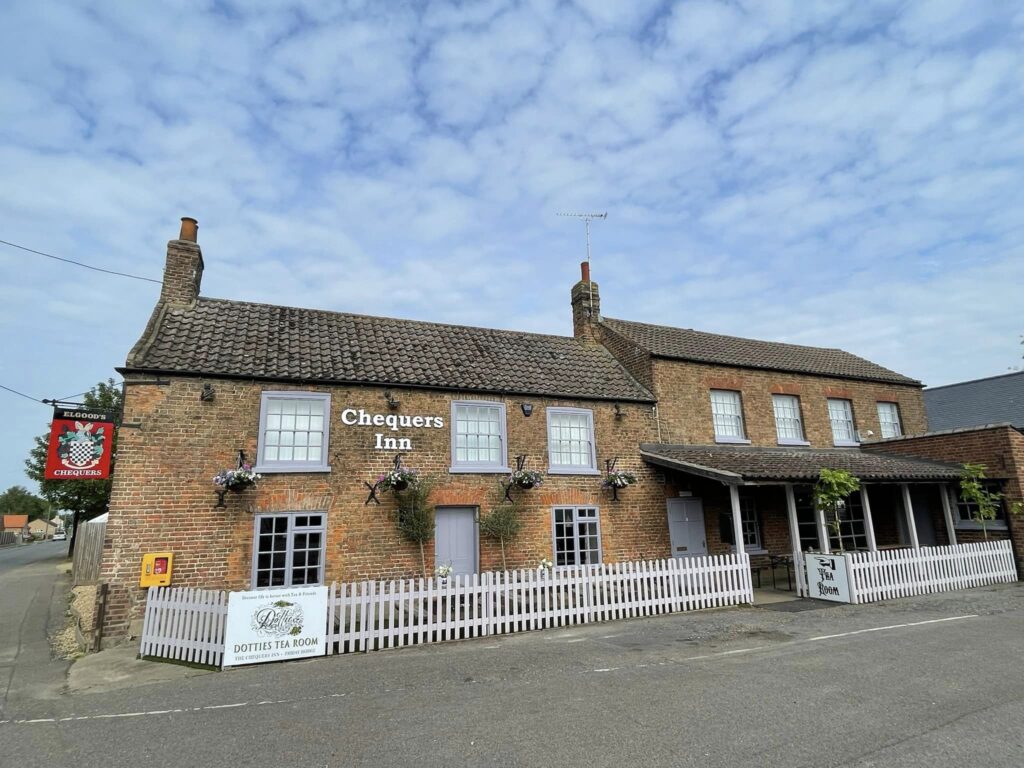 The shock closure of Dotties Tea Room – housed in part of the Chequers public house at Friday Bridge near Wisbech - was announced today by owners Dotty and Russell Blakey