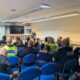 Police briefing ahead of arrests