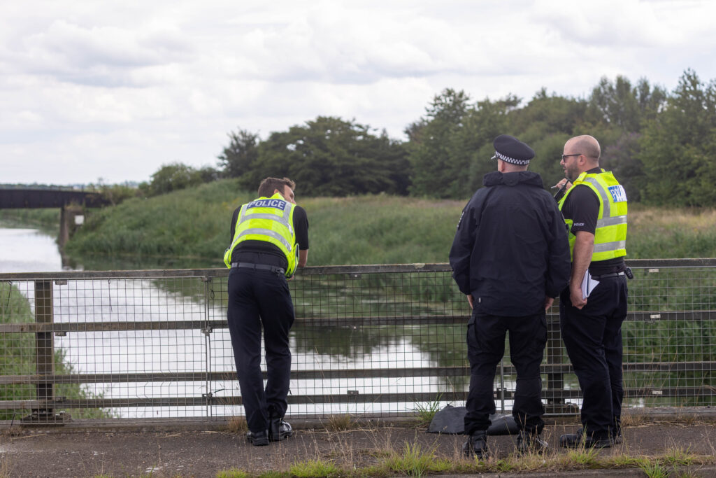 The bodies of John and Barbara Nicholls were recovered from the 20ft river at March. Police confirmed there were no suspicious circumstances; their inquests opened yesterday. PHOTO: Terry Harris for CambsNews