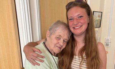 Maureen Almond, who lives at Jubilee Court in March, a retirement community run by Sanctuary Supported Living, and Mia Emmett, a teenager from Wymondham, first connected over four years ago