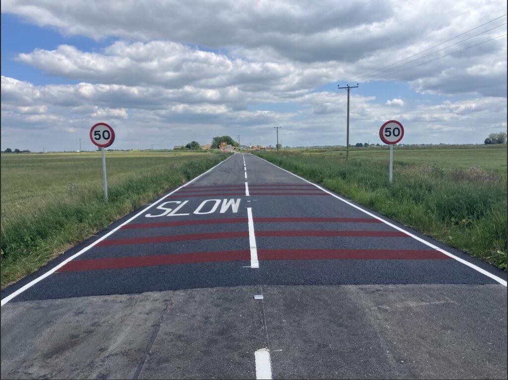 Cambridgeshire County Council says the work carried out at the Boots Bridge junction between Manea and Wimblington was “in response to local concerns to improve road safety”.