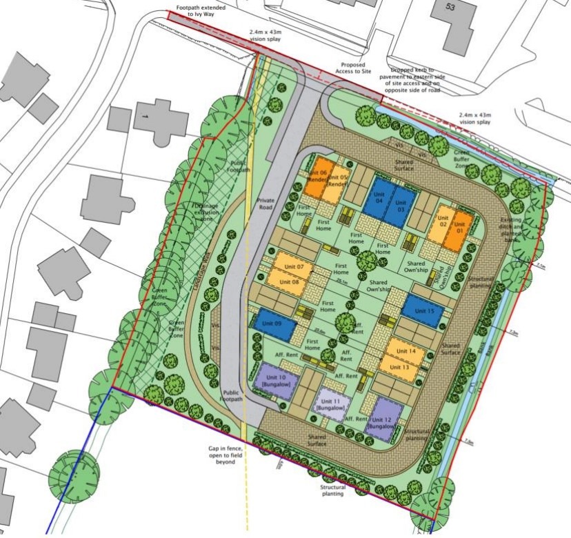 Blenheim Land and Homes Ltd has been awarded all their costs after successfully appealing a decision by the council to refuse permission for 15 homes east of Ivy Way, Spaldwick.