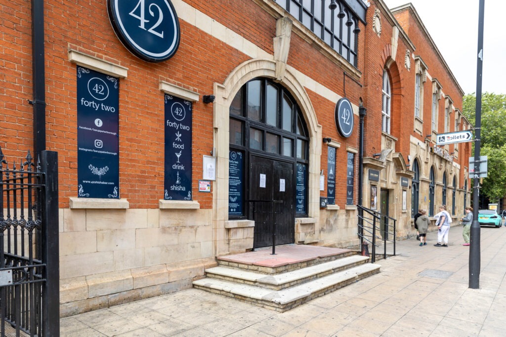 A Peterborough City Council statement confirmed that the premises licence – which allows for the sale of alcohol - for Bar 42, Broadway, has been revoked. PHOTO: Terry Harris
