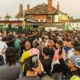 ‘Peterborough riots are so peaceful it’s just showing y’all what’s community spirit,’ wrote one man. Counter protestors congregate on Lincoln Road following social media threats to burn a local immigration centre. Millfield, Peterborough Wednesday 07 August 2024. PHOTO: Terry Harris.