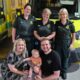 The baby was born at their home in Sawtry on January 20 with the help of Paramedics Leajo Phillipson, Stuart & Sarah-Jayne Parsons, Apprentice Paramedic Beth Walesby and Emergency Care Assistants Amy Rengert and Chris Dundee.