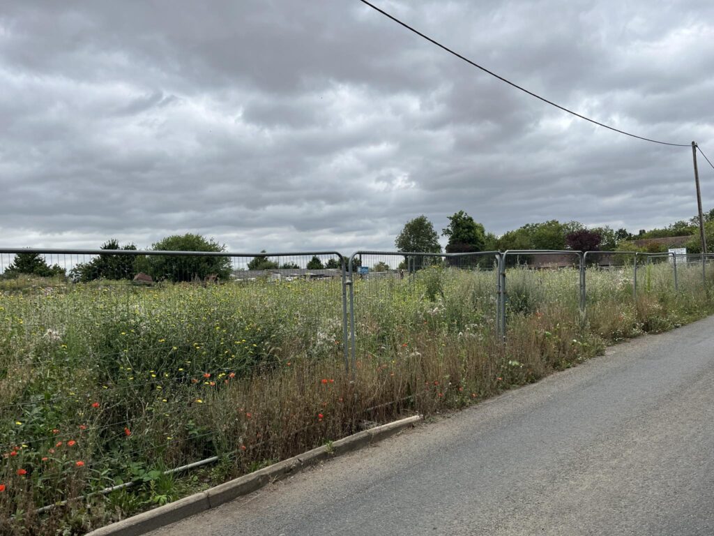 Housing planned for Brownlows Yard in Creek Road, March: within the brownfield land, there are commercial buildings and land being used for the storage of commercial and building materials, vehicles, and a caravan. PHOTO: John Elworthy